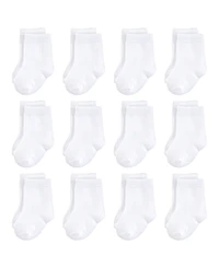 Touched by Nature Baby Boys Unisex 12Pk Organic No Show Socks