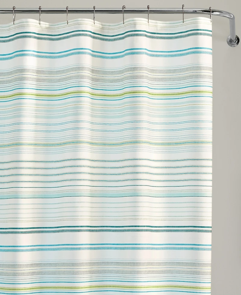 Tommy Bahama Home La Scala Breezer Cotton Shower Curtain, 72" x 72"