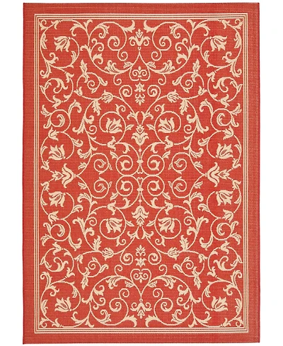 Safavieh Courtyard CY2098 and Natural 5'3" x 7'7" Outdoor Area Rug