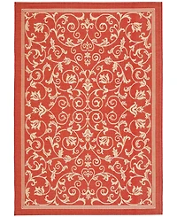 Safavieh Courtyard CY2098 and Natural 5'3" x 7'7" Outdoor Area Rug