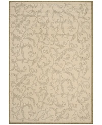 Safavieh Courtyard CY2653 Natural and Olive 5'3" x 7'7" Outdoor Area Rug
