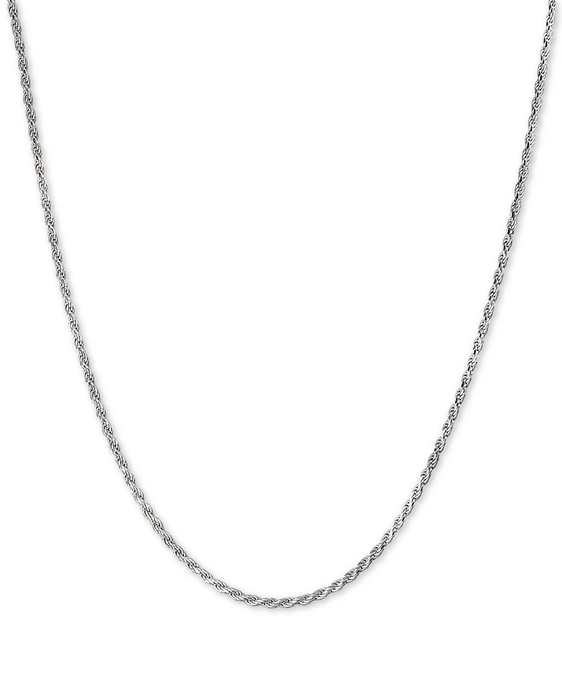 Giani Bernini Rope Chain Adjustable 22" Necklace, Created for Macy's