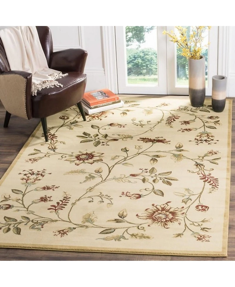 Safavieh Lyndhurst LNH552 Ivory and Multi 5'3" x 7'6" Area Rug