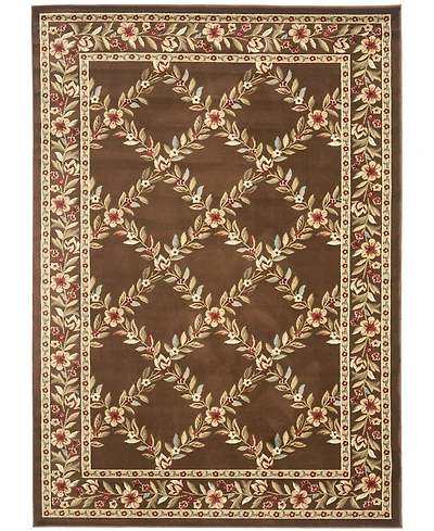 Safavieh Lyndhurst LNH557 Brown 5'3" x 7'6" Sisal Weave Area Rug