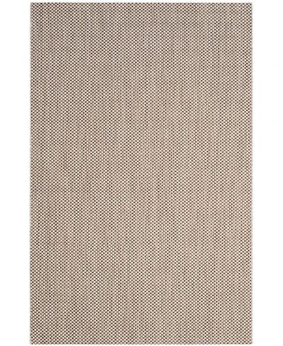 Safavieh Courtyard CY8521 Beige and Brown 5'3" x 7'7" Sisal Weave Outdoor Area Rug