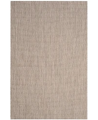 Safavieh Courtyard CY8521 Beige and Brown 5'3" x 7'7" Sisal Weave Outdoor Area Rug