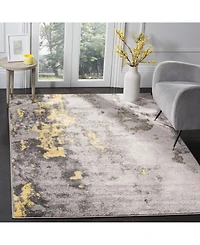Safavieh Adirondack 134 Gray and Yellow 5'1" x 7'6" Area Rug