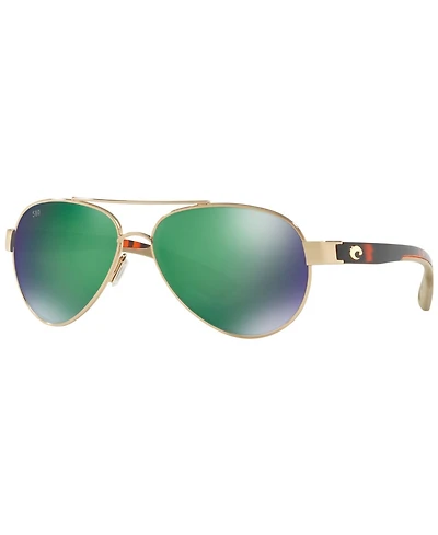 Costa Del Mar Women's Polarized Sunglasses, Cdm Loreto 57