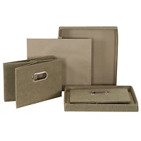 Household Essentials 2-Pc. Moss Storage Box Set