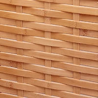 Household Essentials Basket Weave Bamboo Screen