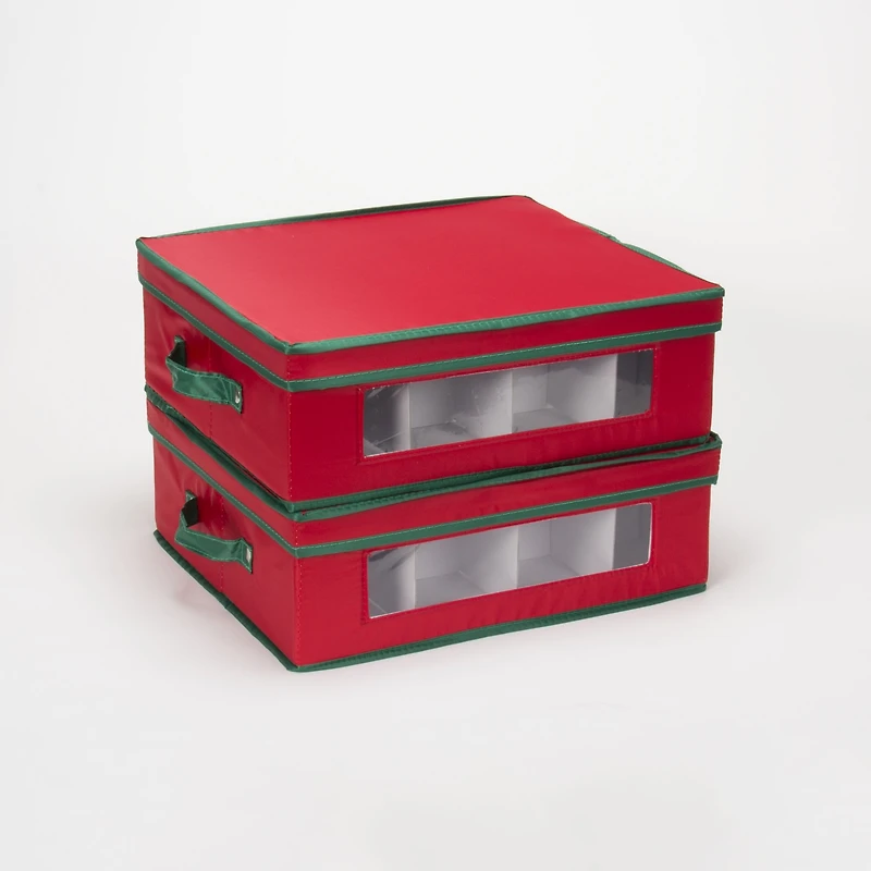 Household Essentials Holiday China Cup Storage Box