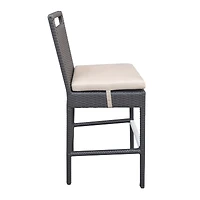 Tropez Outdoor Wicker Barstool