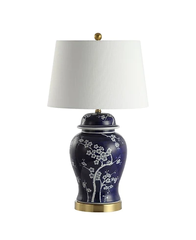 Jonathan Y Gracie Ginger Jar Ceramic/Metal Led Table Lamp