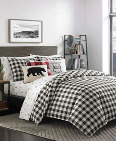 Closeout Eddie Bauer Mountain Plaid Comforter Sets