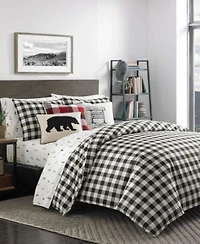 Closeout Eddie Bauer Mountain Plaid Comforter Sets