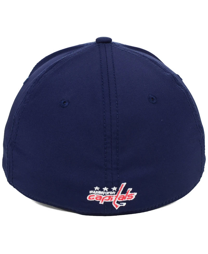 Authentic Nhl Headwear Washington Capitals Basic Flex Stretch Fitted Cap