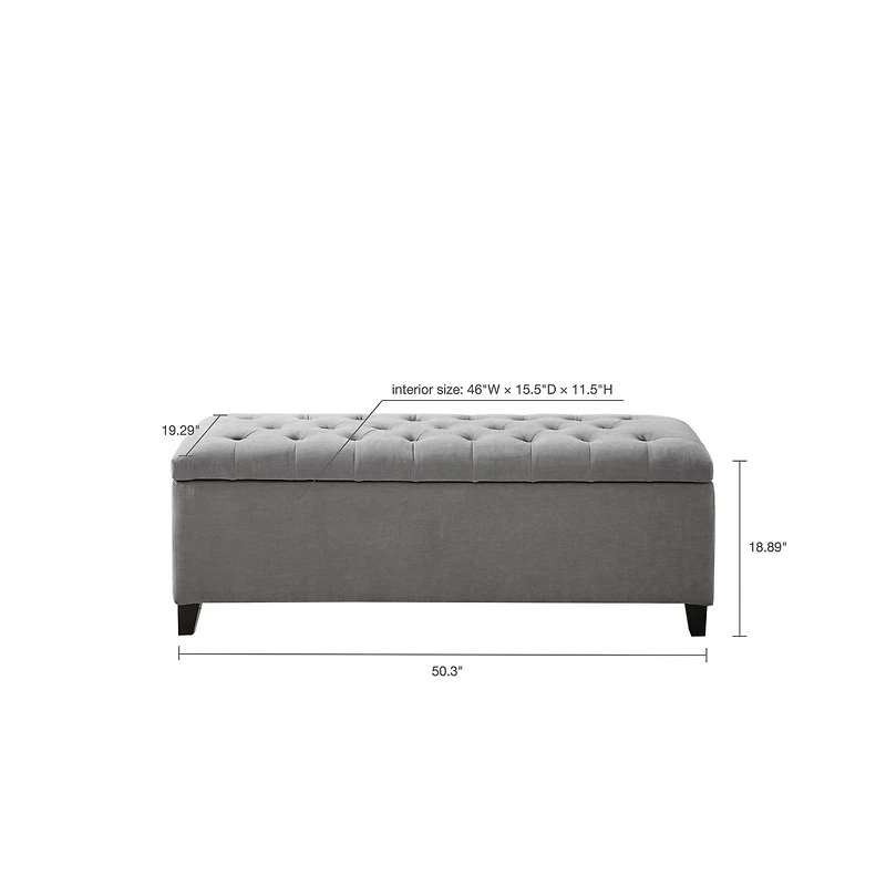 Ariana Tufted Storage Bench