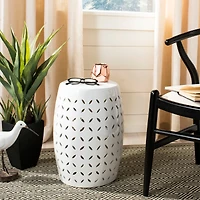 Lattice Petal Garden Stool