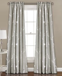 Bird On The Tree Printed Curtain Collection