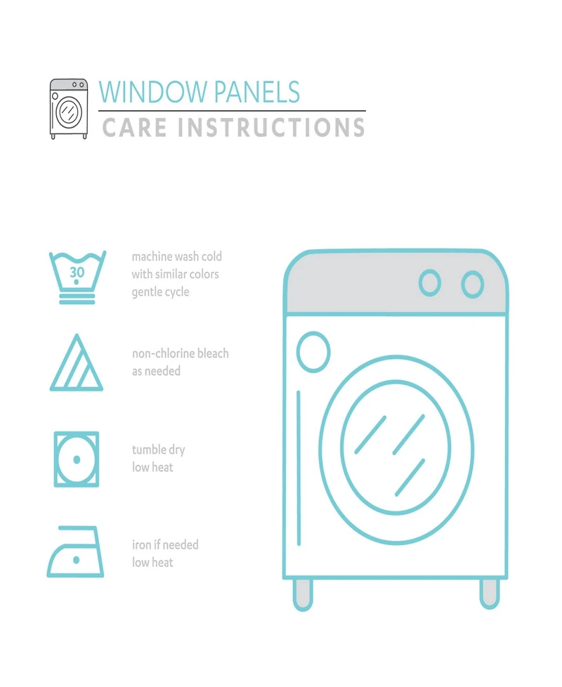Cynthia Jacobean Floral 52" x 108" Curtain Set