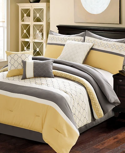 Riverbrook Home Verdugo 7-Pc. Comforter Set, Queen