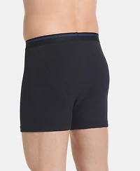 Jockey Men's Big & Tall 2-Pack Lightweight Cotton Boxer Briefs