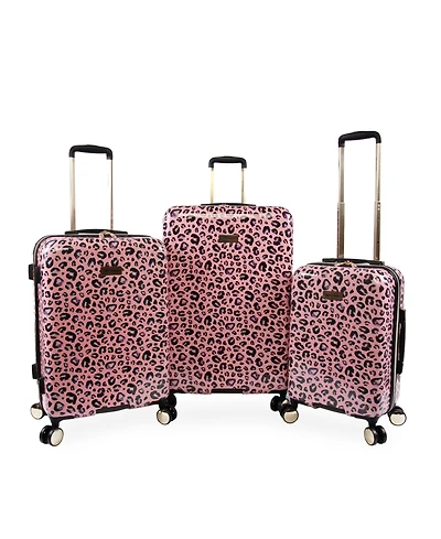 Printed 3-Pc. Hardside Luggage Set