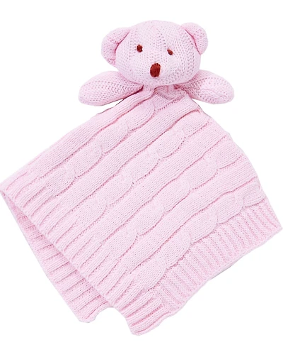 3 Stories Trading Baby Boys Knit Bear Security Blanket