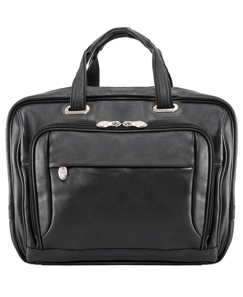 Mcklein West Loop Expandable Double Compartment Briefcase