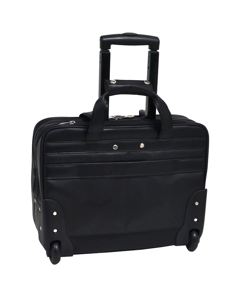 Mcklein Wrightwood Wheeled Laptop Briefcase