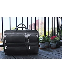 Mcklein Hubbard Double Compartment Laptop Briefcase