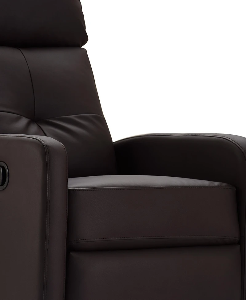 Truly Home Henderson Leather Recliner Chair