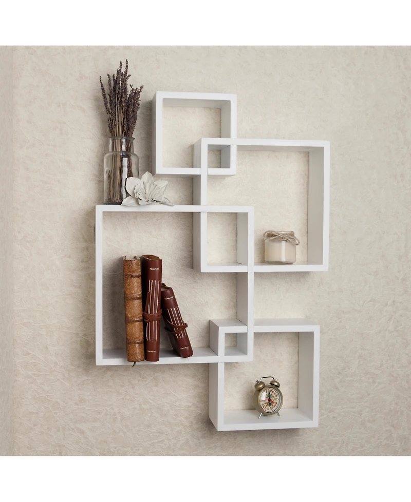 Danya B. Intersecting Cube Shelves