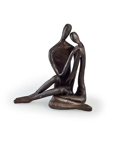 Danya B. Small Couple Embracing Cast Bronze
