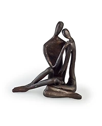 Danya B. Small Couple Embracing Cast Bronze