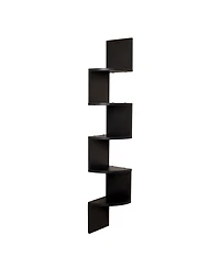 Danya B. Laminate Large Corner Wall Mount Shelf