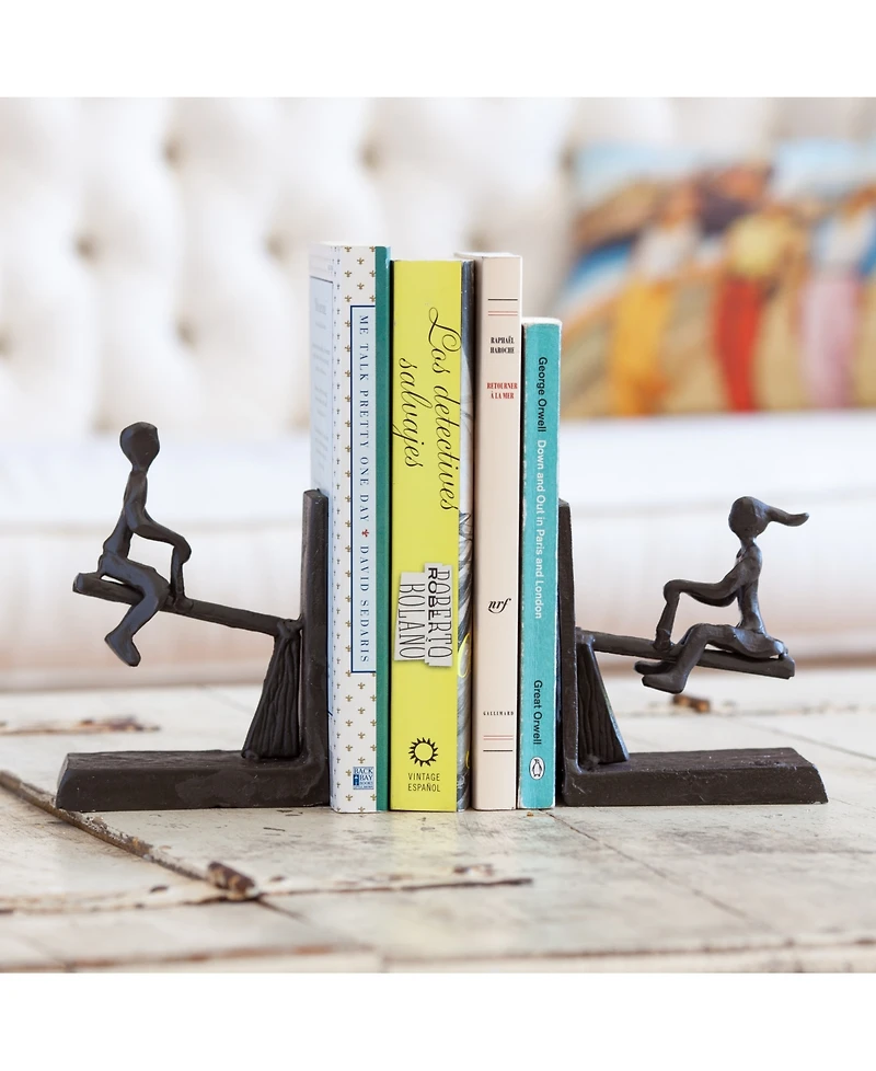 Danya B. See-Saw Metal Bookend Set