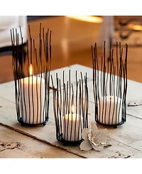 Danya B. Willow Iron Candleholder 3-piece Set