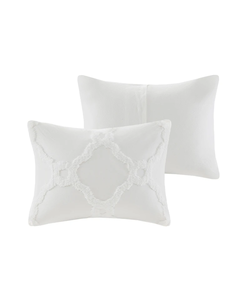 Madison Park Pacey Geometric 3-Pc. Duvet Cover Set, Full/Queen
