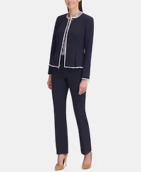 Tommy Hilfiger Women's Zip-Front Peplum Jacket