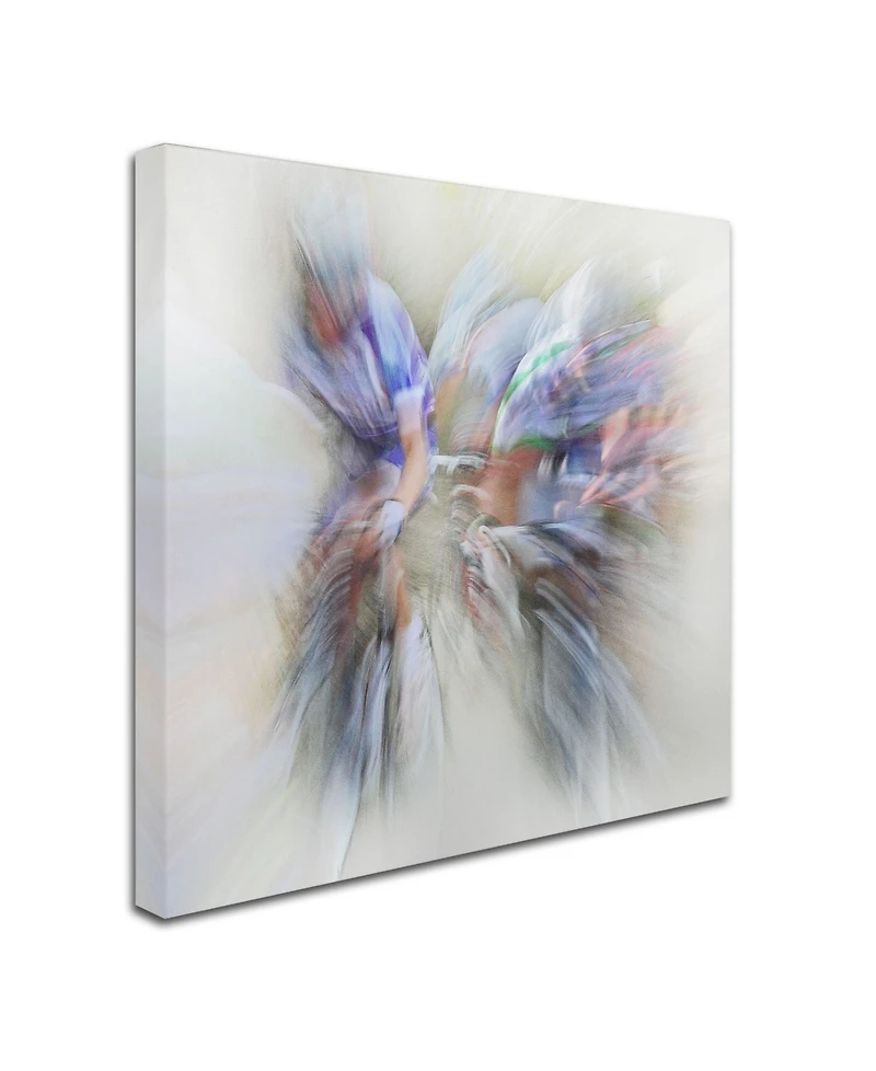 Lou Urlings 'Taking The Lead' Canvas Art - 14" x 14" x 2"