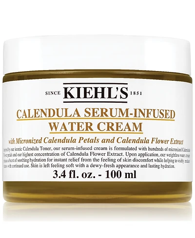 Kiehl's Since 1851 Calendula Serum-Infused Water Cream, 3.4-oz.