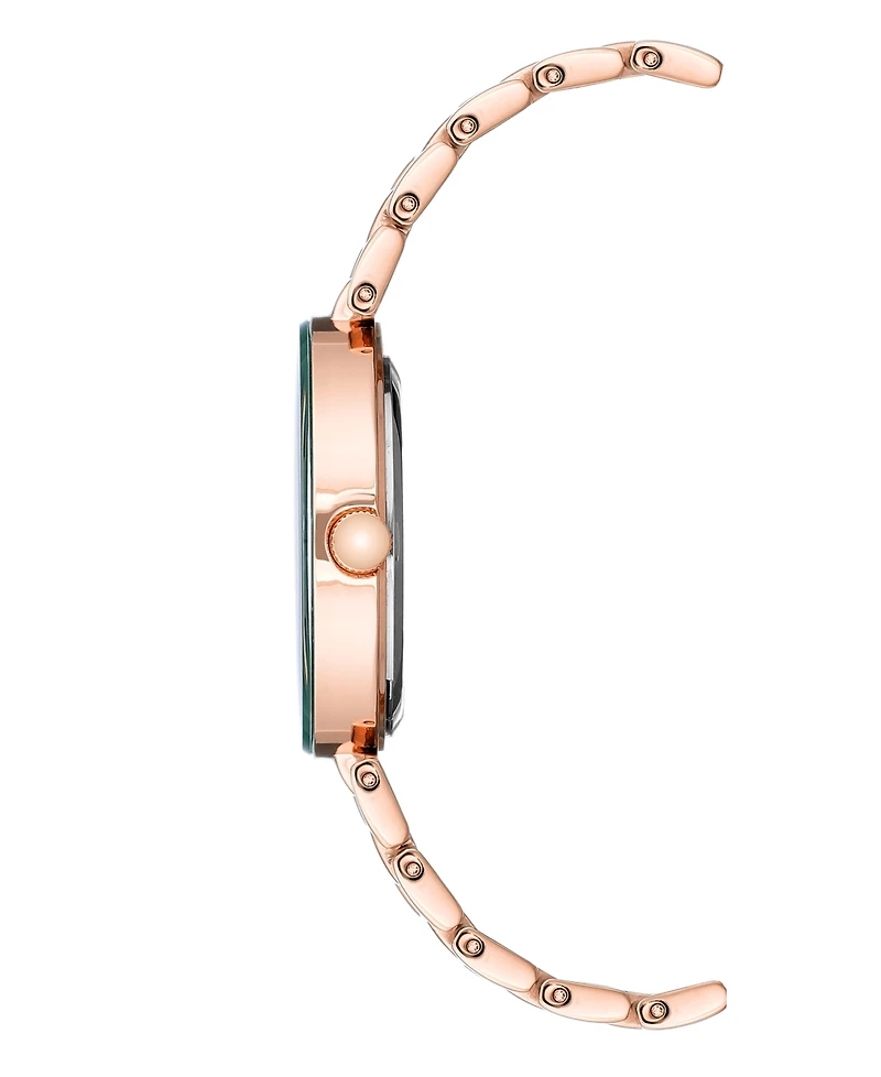 Anne Klein Sunray Dial with A Genuine Diamond Watch