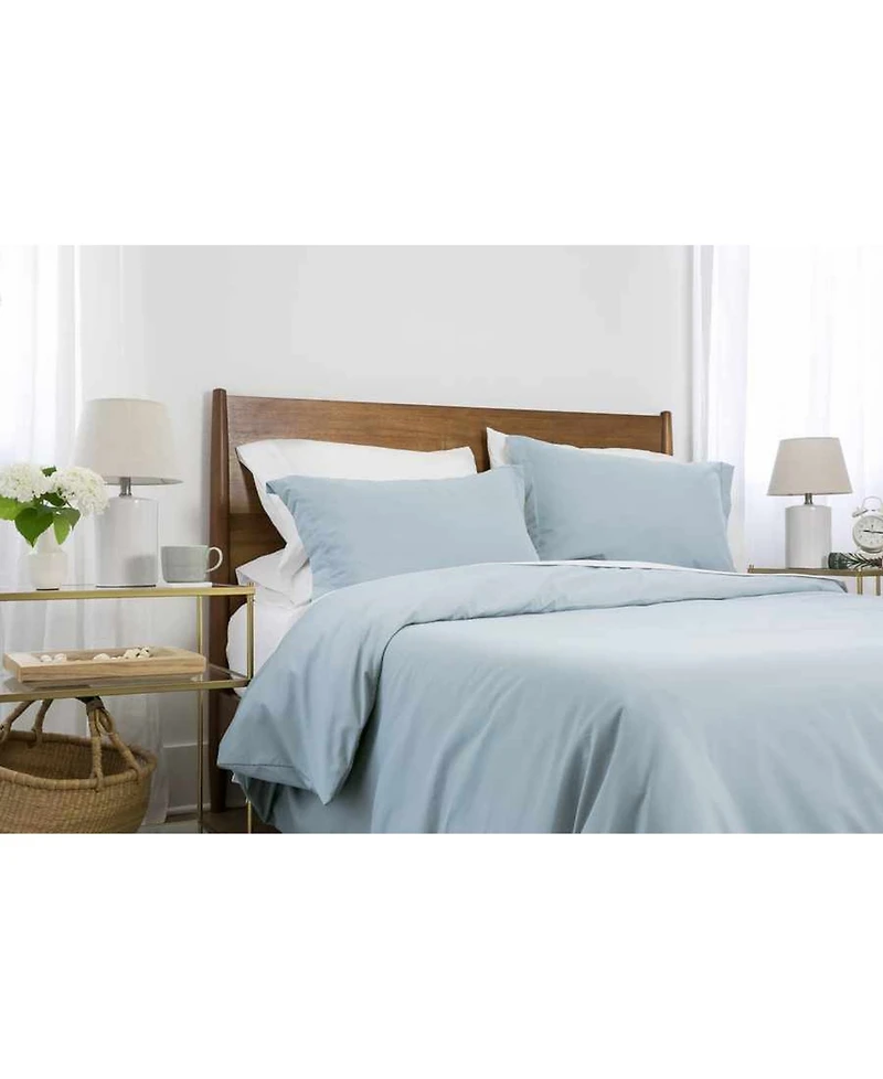 Southshore Fine Linens Ultra-Soft Solid Color 3-Pc. Duvet Cover Set, Full/Queen