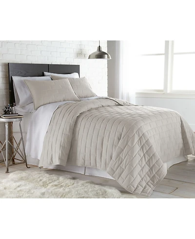 Southshore Fine Linens Brickhouse Farmhouse 3-Pc. Quilt Set