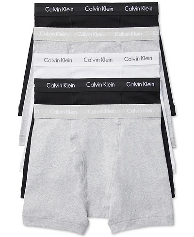 Calvin Klein Men's 5-Pack Cotton Classic Boxer Briefs Underwear