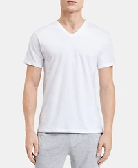 Calvin Klein Men's 5-Pack Cotton Classics V-Neck Undershirts, Created for Macy's