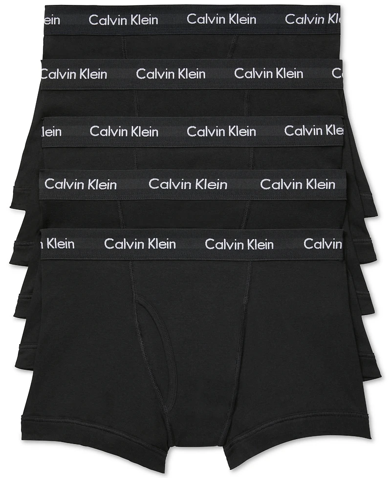 Calvin Klein Men's 5-Pack Cotton Classic Trunk Underwear