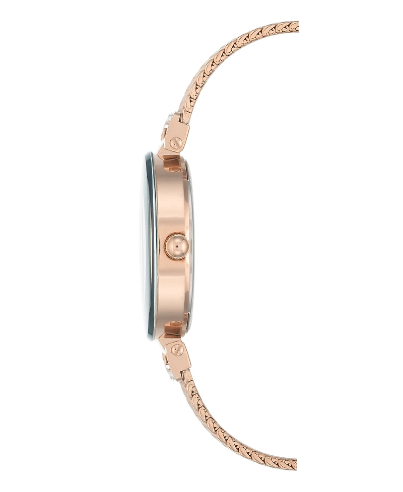 Anne Klein Sunray Dial with Premium Crystals Watch