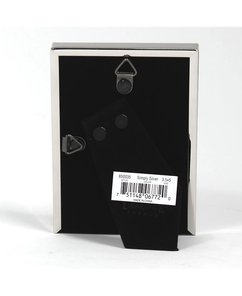 Lawrence Frames Simply Silver Metal Picture Frame